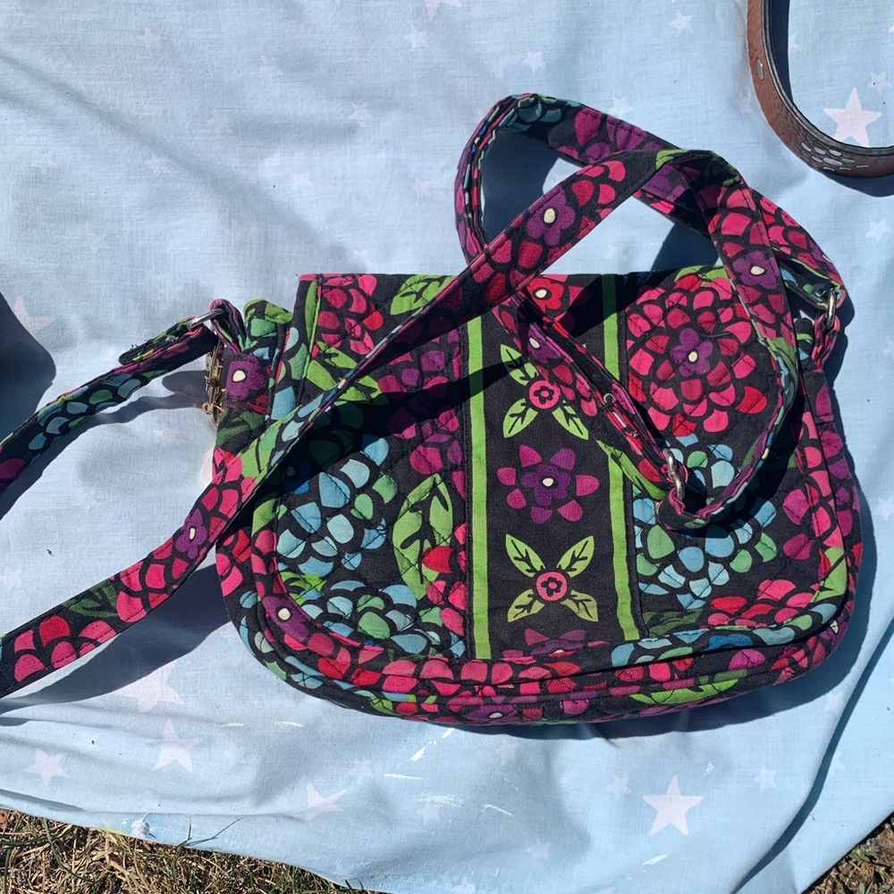 Vera Bradley over the shoulder purse